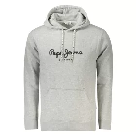 Pepe jeans férfi Szürke cipzáras pulóver