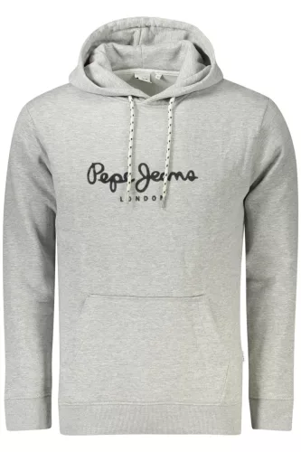 Pepe jeans férfi Szürke cipzáras pulóver