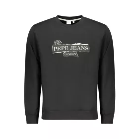 Pepe jeans férfi fekete cipzáras pulóver