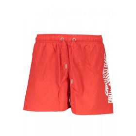 Cavalli Class férfi piros fürdőnadrág