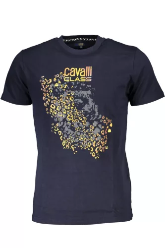 CAVALLI CLASS RÖVID UJJÚ FÉRFI PÓLÓ KÉK XL