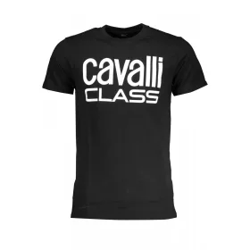 Cavalli Class férfi fekete rövid ujjú póló XL