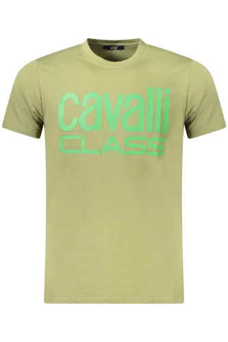 CAVALLI CLASS RÖVID UJJÚ FÉRFI PÓLÓ ZÖLD