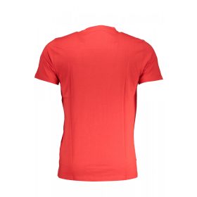 Cavalli Class férfi piros rövid ujjú póló XL