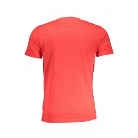 Cavalli Class férfi piros rövid ujjú póló XL