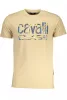 Cavalli Class férfi bézs rövid ujjú póló XL
