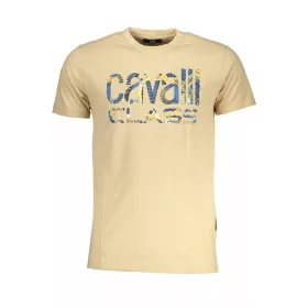 Cavalli Class férfi bézs rövid ujjú póló XL