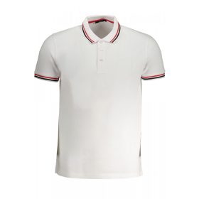 Cavalli Class férfi fehér galléros, piké póló XL