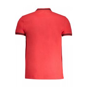 Cavalli Class férfi piros rövid ujjú póló XL