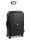 Roncato Light kemény falú, 4 kerekes trolley bőrönd 68 cm, fekete