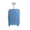 Roncato Light kemény falú, 4 kerekes trolley bőrönd 68 cm, középkék