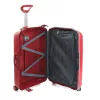 Roncato Light kemény falú, 4 kerekes trolley bőrönd 68 cm, piros