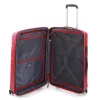Roncato Flight DLX 4 kerekes piros kabinbőrönd 71 cm