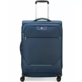   Roncato Joy 4 kerekes, bővíthető puhafedeles fekete kabinbőrönd 75 cm