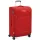 Roncato Joy 4 kerekes, bővíthető puhafedeles piros kabinbőrönd 75 cm