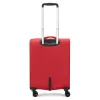 Roncato Joy 4 kerekes, bővíthető puhafedeles piros kabinbőrönd 55 cm