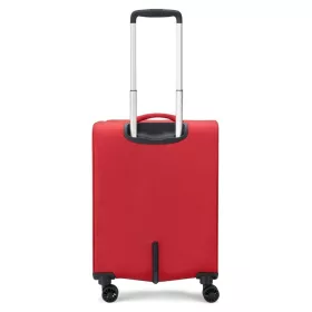   Roncato Joy 4 kerekes, bővíthető puhafedeles piros kabinbőrönd 55 cm