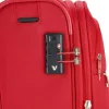 Roncato Joy 4 kerekes, bővíthető puhafedeles piros kabinbőrönd 55 cm