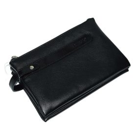 Rialto olasz férfi fekete bőr autóstáska 22,5×13,5 cm