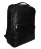 Rialto olasz, fekete színű bőr laptoptartós hátizsák 40×32 cm