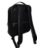 Rialto olasz, fekete színű bőr laptoptartós hátizsák 40×32 cm