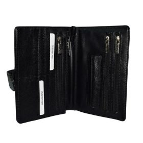   Rialto olasz férfi fekete bőr autóstáska, mappa, irattartó 22×15 cm