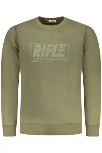 Rifle férfi cipzáras pulóver zöld