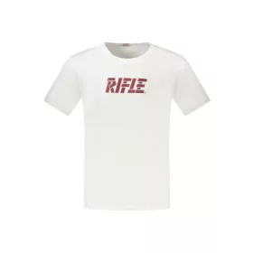 Rifle férfi fehér rövid ujjú póló