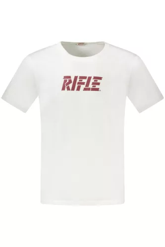Rifle férfi fehér rövid ujjú póló