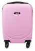 Rhino rózsaszín, kemény falú, Wizzair, Ryanair kabin bőrönd 40 cm