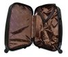 Rhino fekete színű, kemény falú kabin bőrönd 