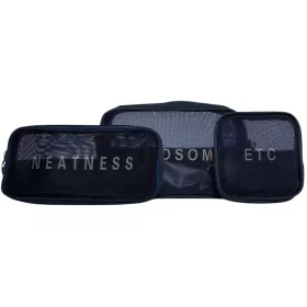 Rhinobags kék neszeszer, kozmetikai táska szett