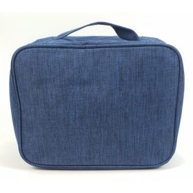 Rhinobags  szekcionált kék neszeszer, utazós kütyütartó