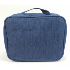 Rhinobags  szekcionált kék neszeszer, utazós kütyütartó