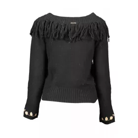 Blugirl női fekete mintás pulóver