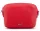 Rialto olasz piros női bőr oldaltáska, crossbody 21 × 15 × 6,5 cm