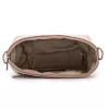 Rialto olasz fehér női bőr oldaltáska, crossbody 21 × 15 × 6,5 cm