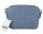 Rialto olasz petrolkék női bőr oldaltáska, crossbody 21 × 15 × 6,5 cm