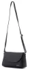 Rialto fekete női bőr válltáska, crossbody 24 x 15 x 5 cm