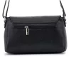 Rialto fekete női bőr válltáska, crossbody 24 x 15 x 5 cm