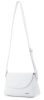 Rialto fehér női bőr válltáska, crossbody 24 x 15 x 5 cm