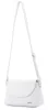 Rialto fehér női bőr válltáska, crossbody 24 x 15 x 5 cm