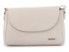 Rialto bézs női bőr válltáska, crossbody 24 x 15 x 5 cm
