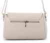 Rialto bézs női bőr válltáska, crossbody 24 x 15 x 5 cm