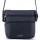 Rialto olasz sötétkék női bőr oldaltáska, crossbody 18 x 18 x 4,5 cm