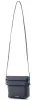 Rialto olasz sötétkék női bőr oldaltáska, crossbody 18 x 18 x 4,5 cm