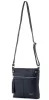 Rialto sötétkék női bőr válltáska, crossbody 22 x 22 x 4 cm