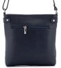 Rialto sötétkék női bőr válltáska, crossbody 22 x 22 x 4 cm