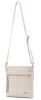 Rialto bézs női bőr válltáska, crossbody 22 x 22 x 4 cm