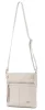 Rialto bézs női bőr válltáska, crossbody 22 x 22 x 4 cm